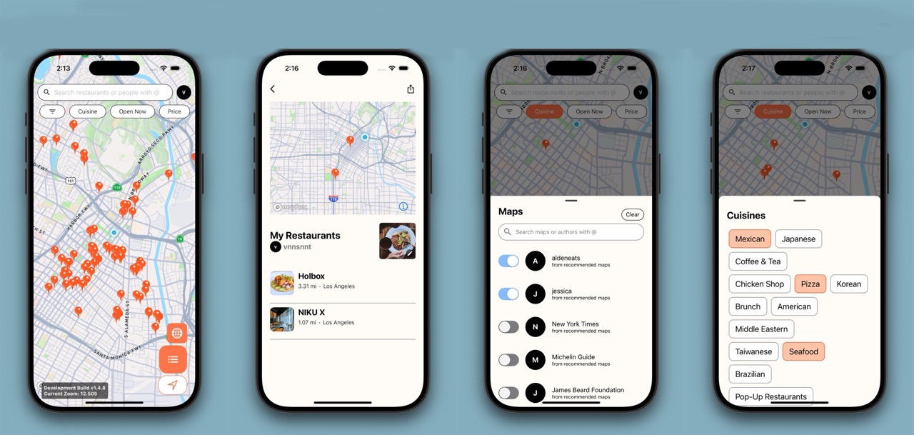 Fours & Five: Restaurant Discovery screenshots